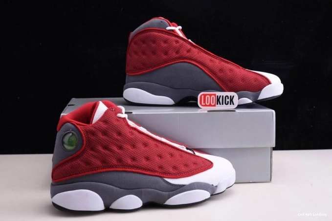 Jordan Flint 414571-600 Air Gym 13 Retro Red Grey 0820